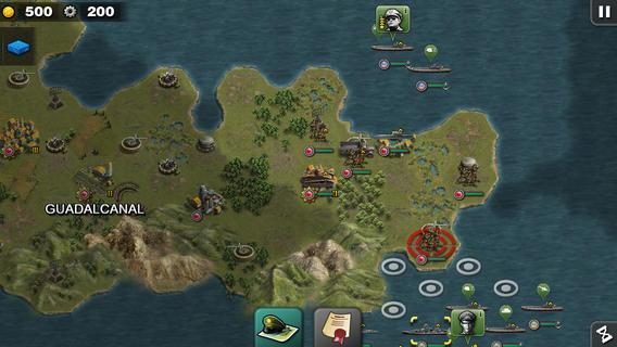 Screenshot 5: Glory of Generals: Pacific-WW2