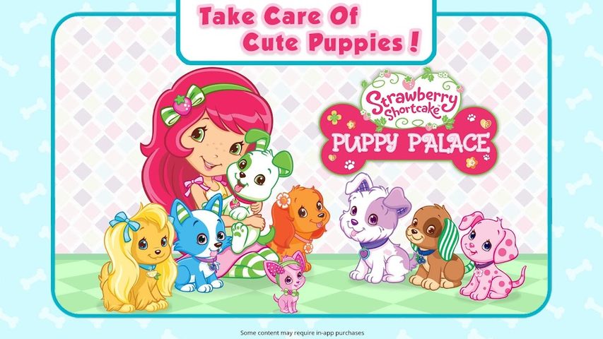 Screenshot 1: Strawberry Shortcake Puppy Fun