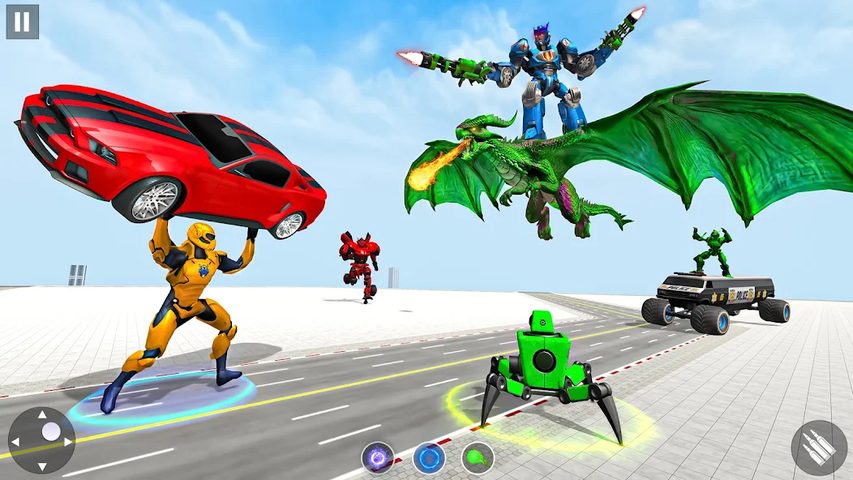 Screenshot 22: Limo Robot Car Game:Robot Game