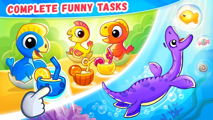Screenshot 3: Dinosaur games for kids age 2