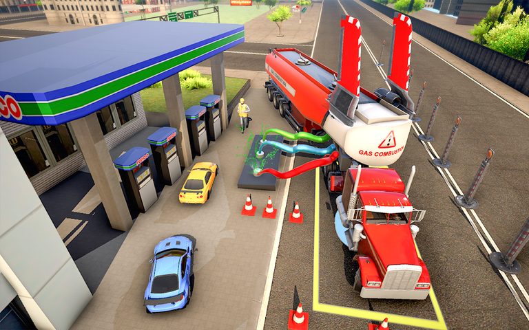 Screenshot 19: Flying Oil Tanker Truck Games