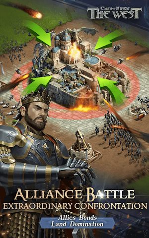 Screenshot 1: Clash of Kings:The West