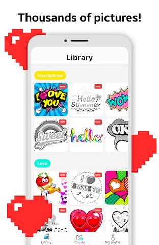 Screenshot 1: Color By Number: Pixel Art Paint By Number Book