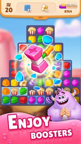 Screenshot 3: Match 3 Games - Sweet Crunch