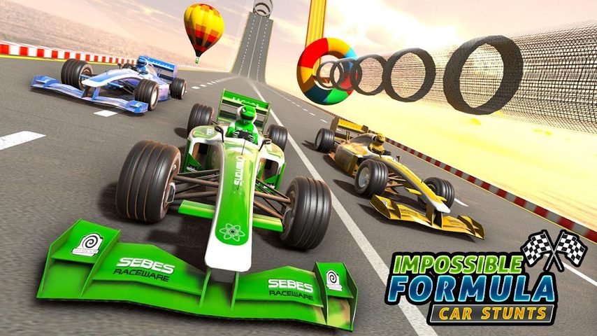 Screenshot 6: Formula Car Racing Stunts Ramp