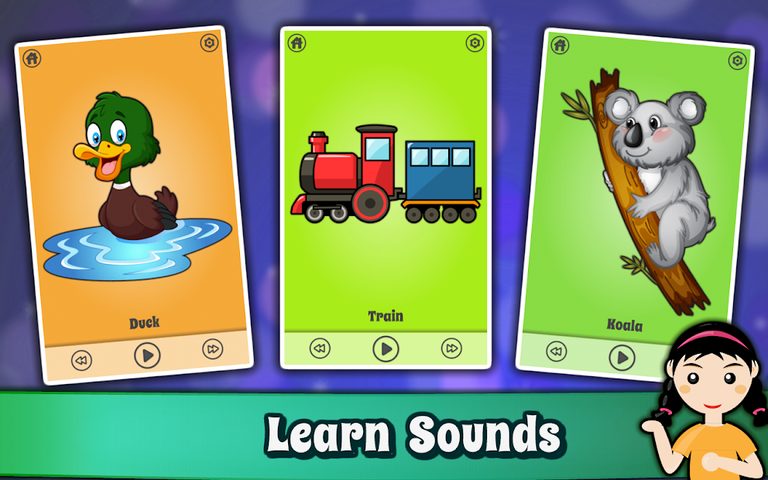 Screenshot 7: Baby First words Flashcards - Kids Learning games