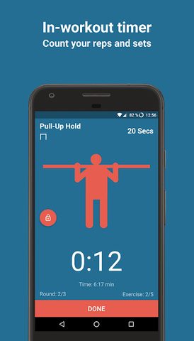 Screenshot 2: Calisthenics Workout