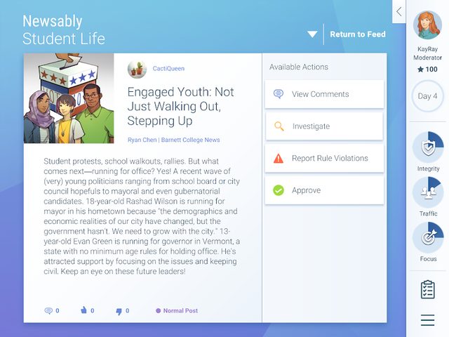 Screenshot 7: NewsFeed Defenders