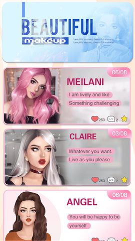 Screenshot 1: Beauty Salon - makeup games & super idle makeover