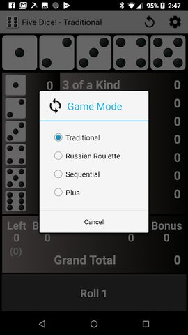 Screenshot 4: Five Dice