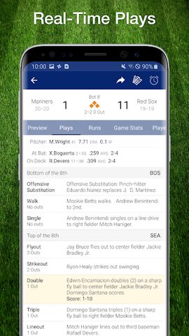 Screenshot 2: Baseball MLB Live Scores, Stats & Schedules 2021