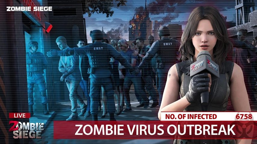 Screenshot 1: Zombie Siege: Last Civilization