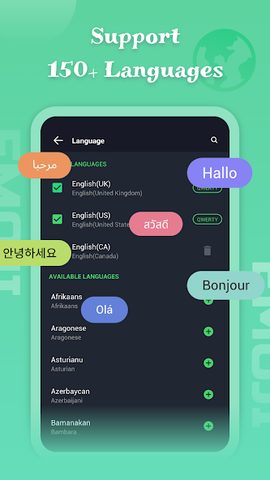 Screenshot 15: Emoji keyboard - Themes, Fonts