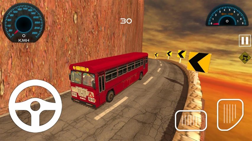 Screenshot 3: Public Transport Bus Game 3D