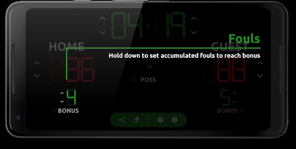 Screenshot 7: Basketball Scoreboard
