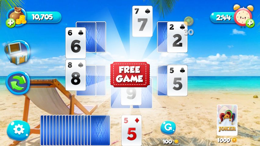 Screenshot 9: Solitaire TriPeaks Free Card Games