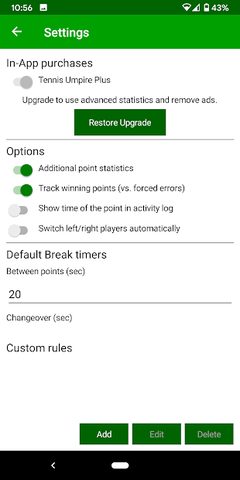Screenshot 5: Tennis Umpire App