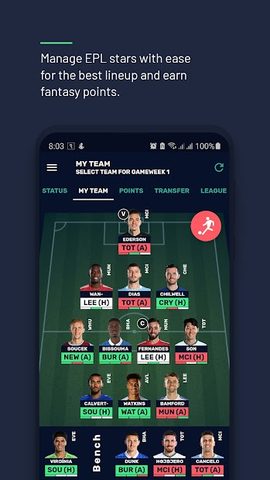 Screenshot 2: FPL - Fantasy Football for Premier League