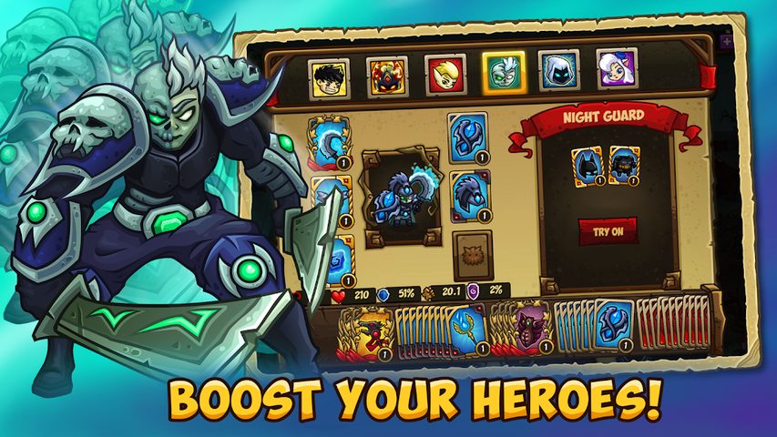 Screenshot 1: Booblyc TD Realm Tower Defense