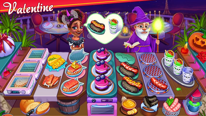Screenshot 5: Halloween Cooking Games