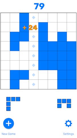 Screenshot 1: Block Puzzle - Classic Style