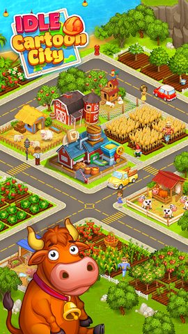 Screenshot 18: Idle Cartoon City - coin day