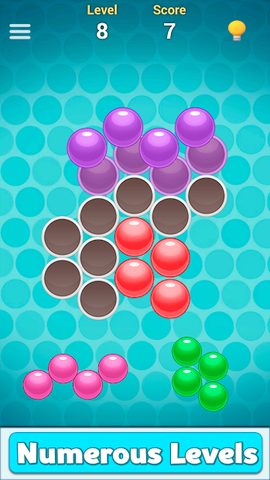 Screenshot 3: Bubble Tangram - puzzle game