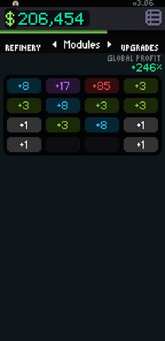 Screenshot 3: Myriad (incremental idle simulator)