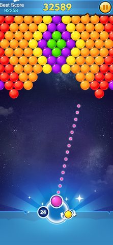 Screenshot 1: Bubble Shooter Classic Puzzle 4+