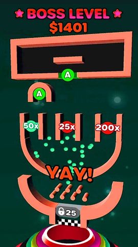 Screenshot 1: Split Balls 3D - Maze Bounce