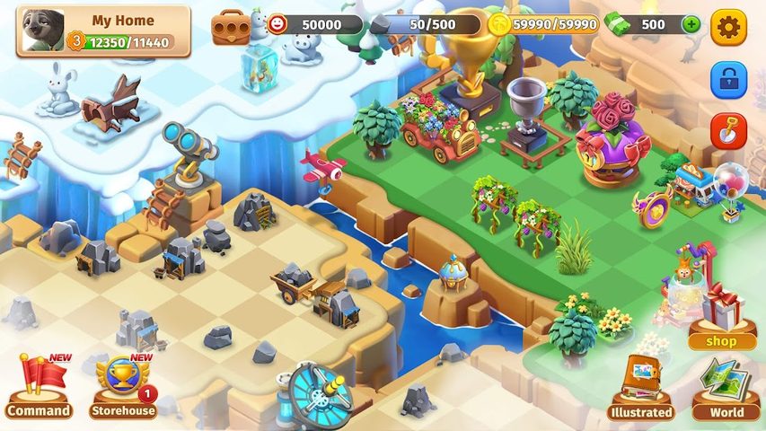 Screenshot 5: Zootastic: GK Merge and Build
