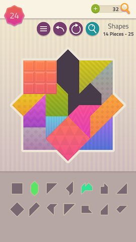Screenshot 4: Polygrams - Tangram Puzzles