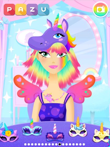 Screenshot 8: Girls Hair Salon Unicorn
