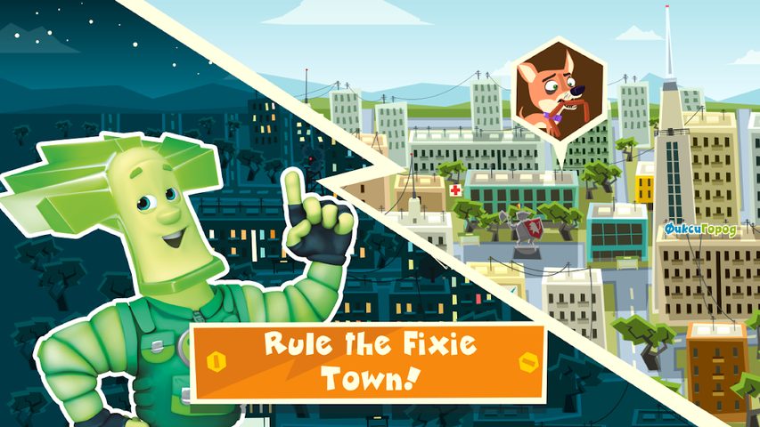 Screenshot 3: The Fixies Town: Cool Kid Games for Boys and Girls