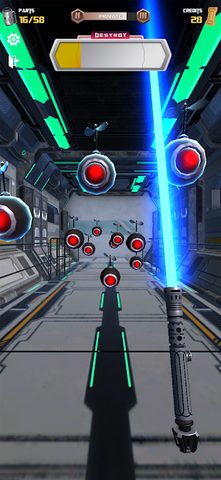 Screenshot 1: Space Force - Laser Saber Game