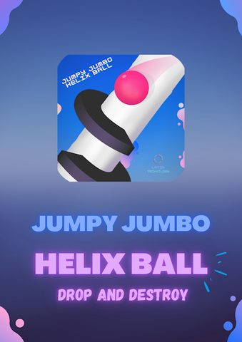 Screenshot 1: Jumpy Jumbo Helix Ball | Drop And Destroy