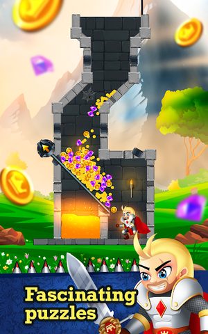 Screenshot 3: Knight Rescue - Pull The Pin H