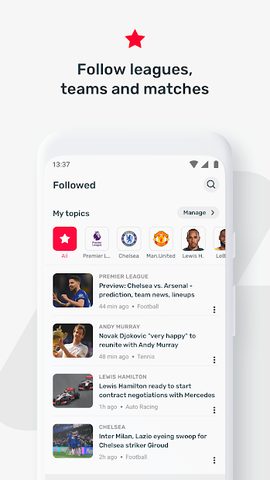 Screenshot 3: FlashSport - sports news
