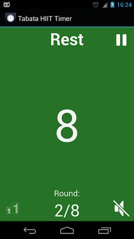 Screenshot 5: Tabata HIIT Timer (Ad free)