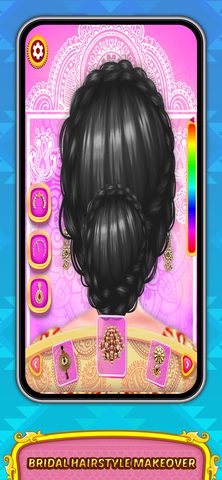 Screenshot 4: Indian Bride Makeup & Dress up 4+