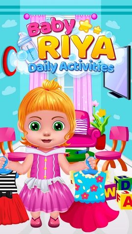 Screenshot 1: Baby Riya Daily Activities