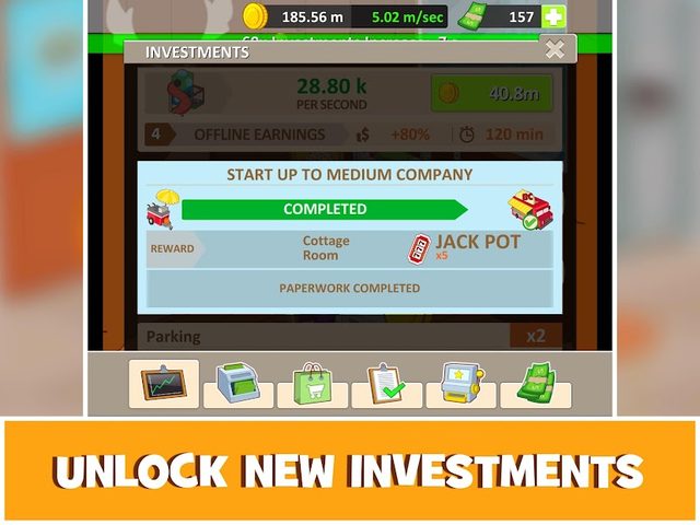 Screenshot 19: Burger Clicker - Idle Money Billionaire Business