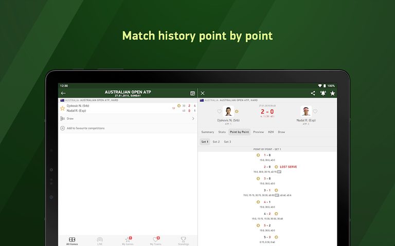 Screenshot 7: Tennis 24 - tennis live scores