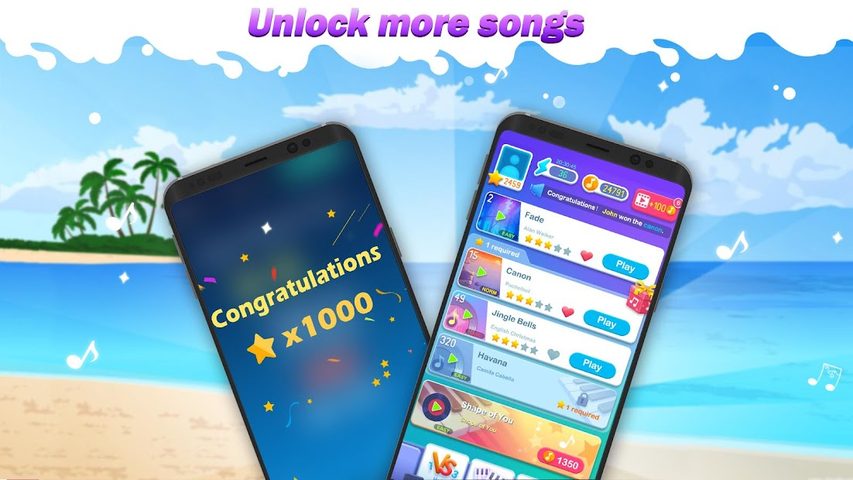 Screenshot 1: Dream Piano - Music Game