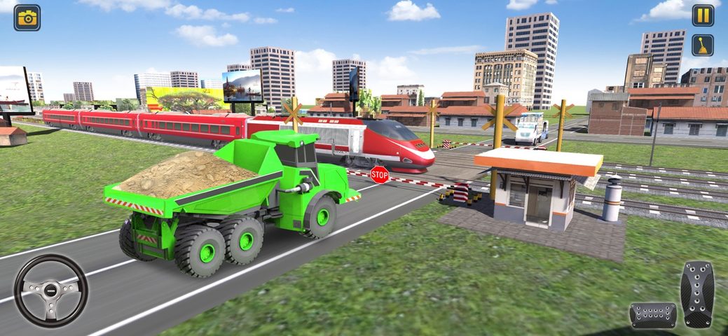 Screenshot 2: Construction Excavator Game 3d 4+