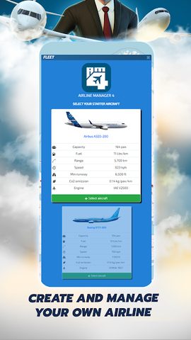 Screenshot 1: Airline Manager 4