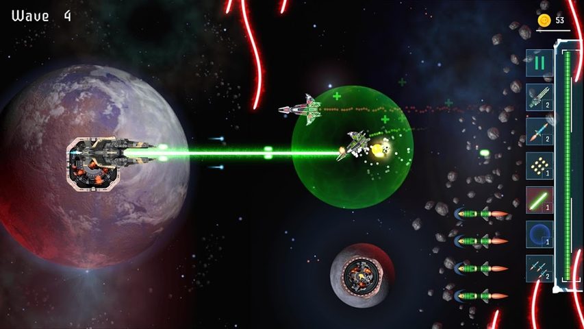 Screenshot 2: Galactic War - Space Shooter