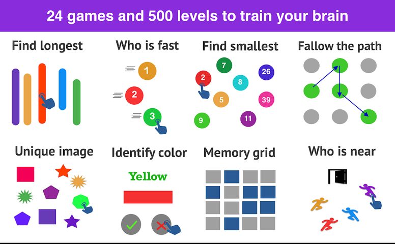 Screenshot 1: Brain Games- Impulse Brain training & Mind puzzles