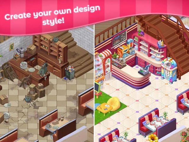 Screenshot 10: Grand Cafe Story－Match-3