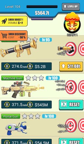 Screenshot 3: Idle Guns